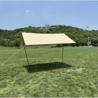 洛得兰德天幕+桌椅六件套 露营天幕+折叠桌椅六件套+露营推车 单位:套