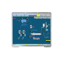 辉旭商显 触摸屏显示器17寸 HX-OP170R开放式接口是VGA+扁口USB+DC12V 单位:台