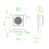 华深科 TVOC空气质量传感器 排线2MZ-HH-CH2O-5 无维保 货期10-15天