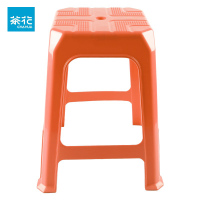 茶花凳子塑料餐椅子家用办公高凳0823