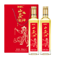 纳福汇 山茶油佳节礼盒500ml*2