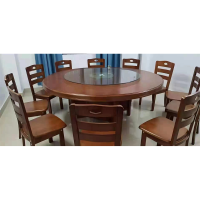 大嘉 实木1.8m圆桌