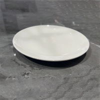 纯白陶瓷 7寸水果盘