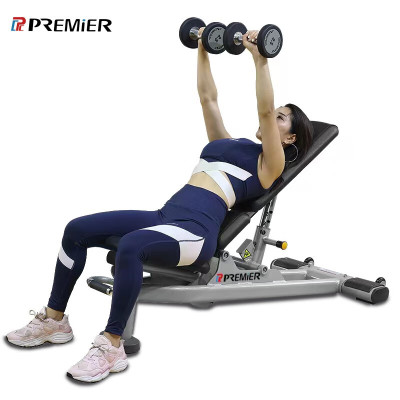 PREMIER美国格林GL-SM808可调哑铃凳训练器健身房商用家用哑铃锻炼椅健身器材