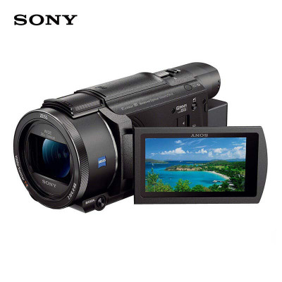 索尼(SONY)FDR-AX60 家用/直播4K高清数码摄像机(含闪迪256G SD存储卡+相机包1个)
