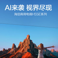 海信(Hisense)65H55E 65英寸超高清4K智能液晶平板电视 家用商用电视