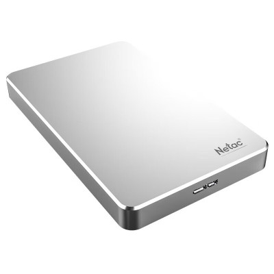 朗科(Netac) G722 全金属闪存硬盘 USB3.0 银色1TB