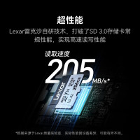 雷克沙tf卡 4K运动相机无人机内存卡gopro手机存储卡MicroSD卡]256G