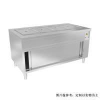 三友兴·厨具 四格保温售饭工作柜 1500*700*810自动进水/防干烧/电脑板控制