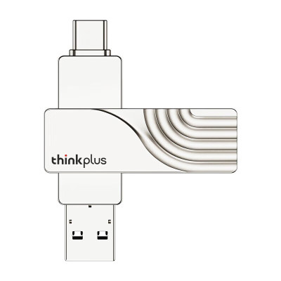 联想thinkplus USB3.0金属闪存盘即插即用U盘双接口U盘 256G