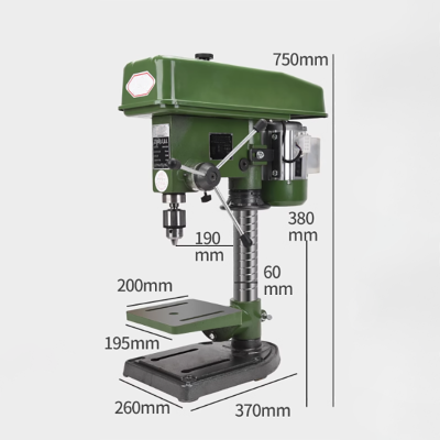 博世台钻工业级16MM20MM小型多功能钻攻两用大功率重型铣 220V550W