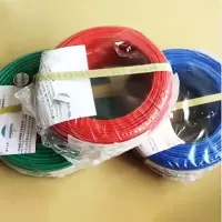 山泽电线BV2.5平方单芯线家装电缆线纯铜心 2.5平方蓝色(100米/捆)