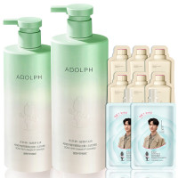 阿道夫 天然香去屑洗护套组(洗发水618ml+护发素400ml)