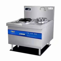 赫派电磁单头单尾小炒灶1100*1100*1250mm
