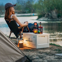 何大屋(Hodtown)HDW2101户外露营烧烤收纳箱折叠箱野营便携可折叠置物箱 折叠箱