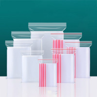 鑫腾达自封袋20*28cm透明 8丝红边[100个]一包