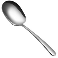 若生活304不锈钢 大头分菜勺25cm分餐勺100g