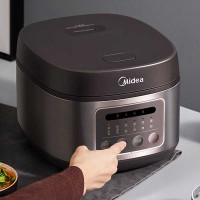 美的FB40M171黑晶聚能不沾内胆智能焖香6大功能菜单4L 电饭煲308*208mm