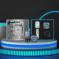 HYUNDAI 机甲风全金属系列 套装(剃须刀+蓝牙耳机+便携包)YT1001