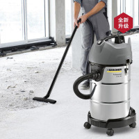 KARCHER德国卡赫 NT30/1 Plus干湿两用大吸力吸尘器全新升级家用商用工业加厚不锈钢桶式工厂/宠物店