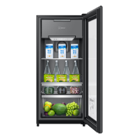 海尔(Haier)冰吧家用分区存储客厅水果茶叶保鲜柜/LC-121D 121L