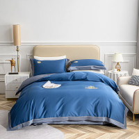 多喜爱(Dohia)全棉简约四件套伯爵先生203*229cm 适用1.5/1.8米宽床
