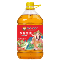 邻家饭香YF186压榨一级浓香 花生油 精粹系列 5L/桶