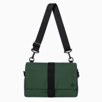 未行 Kiwee 三角单肩包 加大号松绿