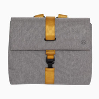 未行 Kiwee 大方双肩背包 小号烟尘灰