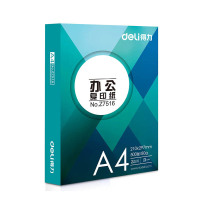 得力Z7517木尚复印纸A4-80g-10包/箱 (白色)