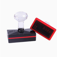 鑫腾达印章光敏长方形章 尺寸7.4*3.6cm蓝字