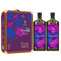 艾贝拉 冷榨亚麻籽油礼盒1L*2