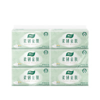 心相印6DT100(包装)心相印云感柔韧亲肤三层100抽 塑装抽纸(6包*1提)