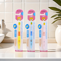 由美枝(YUMIE)分阶 儿童牙刷(4-6岁)软毛斜切三支组合装