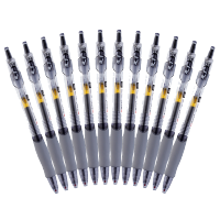 晨光(M&G)GP1008/0.5mm按动 签字笔 黑色中性笔 12支/盒