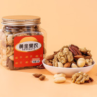 黄金果农 混合纯坚果268g干果纯坚果零食腰果核桃巴旦木碧根果夏威夷果健康