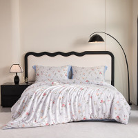 多喜爱(Dohia)全棉简约 四件套 沃尔顿花园203*229cm 适用1.5/1.8米宽床