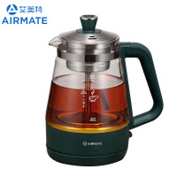 艾美特(Airmate) CS1060煮茶器电热水壶玻璃烧水壶多功能公室泡茶壶 1L