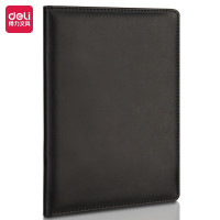 得力3162高级记事本(黑) 96张 25k