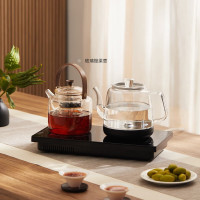鸣盏MZ171A旗舰款玻璃上水壶电陶炉茶艺烧水壶自动上水电热茶壶