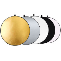 反光板110cm五合一摄影棚折叠补光板遮光挡光打光板拍摄道具