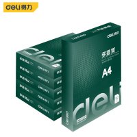 得力7441多瑙河复印纸(A4-70g-5包)(包)5包装