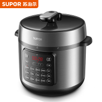 苏泊尔(SUPOR)SY-80YC17大容量电压力锅大号家用8升蒸煮多用锅双层蒸屉大面板24小时预约一键排压