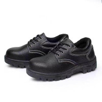 eilei劳保鞋男士款防砸防刺穿四季通用轻便透气钢头老保钢板工地工作鞋