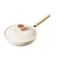 苏泊尔(SUPOR)PJ28QL1平底锅不粘锅轻量火红点聚油煎锅28cm牛排煎锅煎蛋锅煎饼