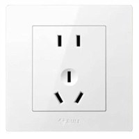 公牛 白G32Z223S二三极连体插座 (5空插座)