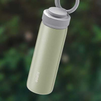 苏泊尔(SUPOR)KCV45BC10保温杯优系列316L不锈钢保温水杯便携学生杯男女士车载泡茶杯子浅衫绿 450ml