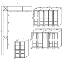大嘉智能装备柜 6715*460*1800