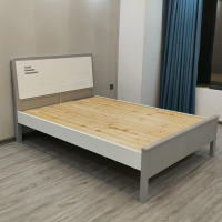 缘与君良1.2*2.0实木烤漆床-XFJ05