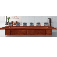 缘与君良XFB16中纤板贴胡桃木皮5500*1800*760会议桌(缘)